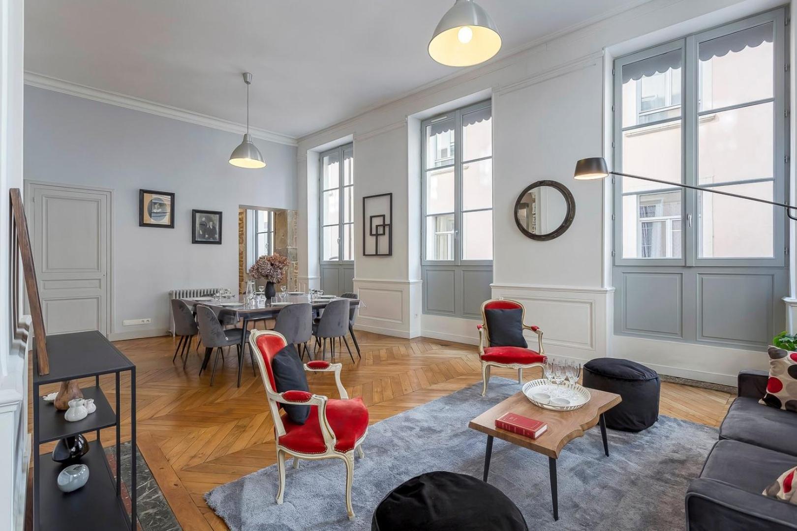 Charlie-Meublee Haut De Gamme-Duplex-260M2-Lyon 1 Экстерьер фото